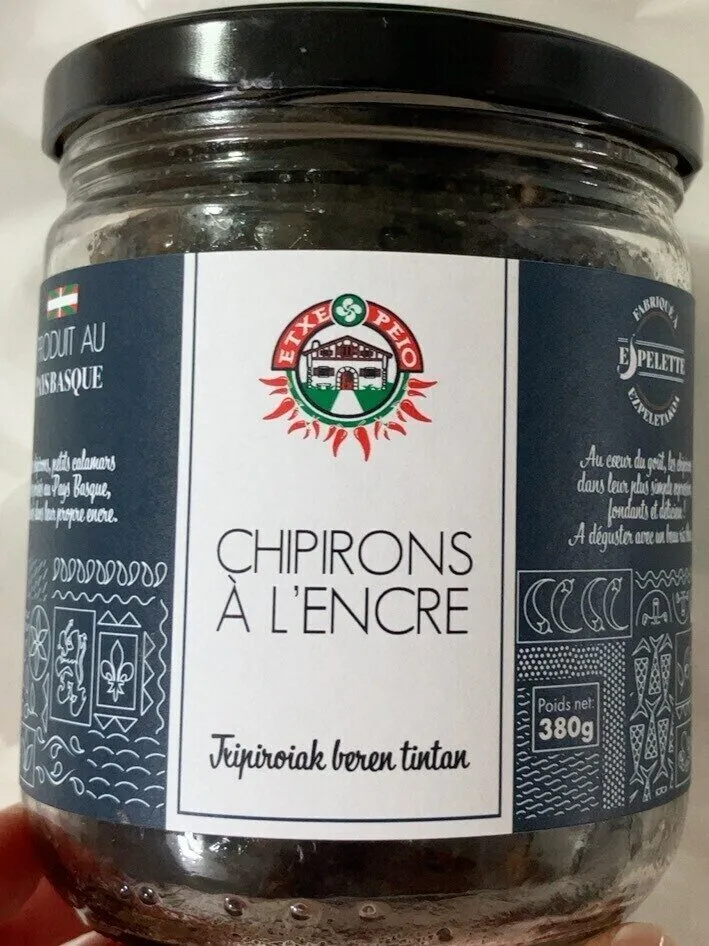 Chipirons à l’encre