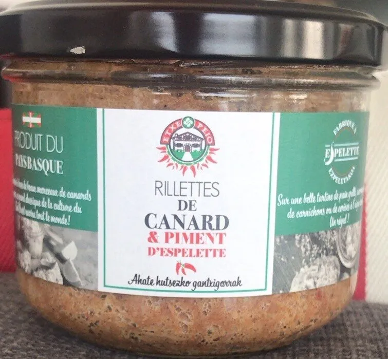 Rillettes de Canard & Piment d’Espelette