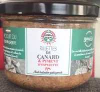 Rillettes de Canard & Piment d’Espelette