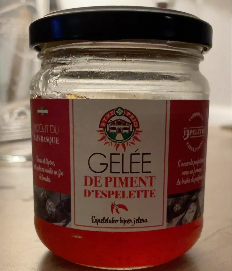Gelee de piment d’espelette