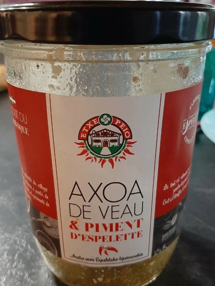 AXA de beau et piment d'Espelette