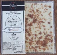 Chocolat blanc aj caramel et beurre de sel