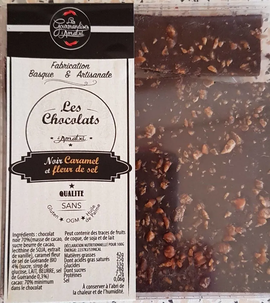 Les chocolats Amatxi