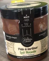 Pâte a tertiner Lait Noisette sucre petillant