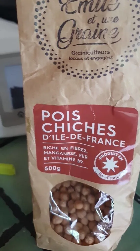 Pois chiches de l'ile-de-france