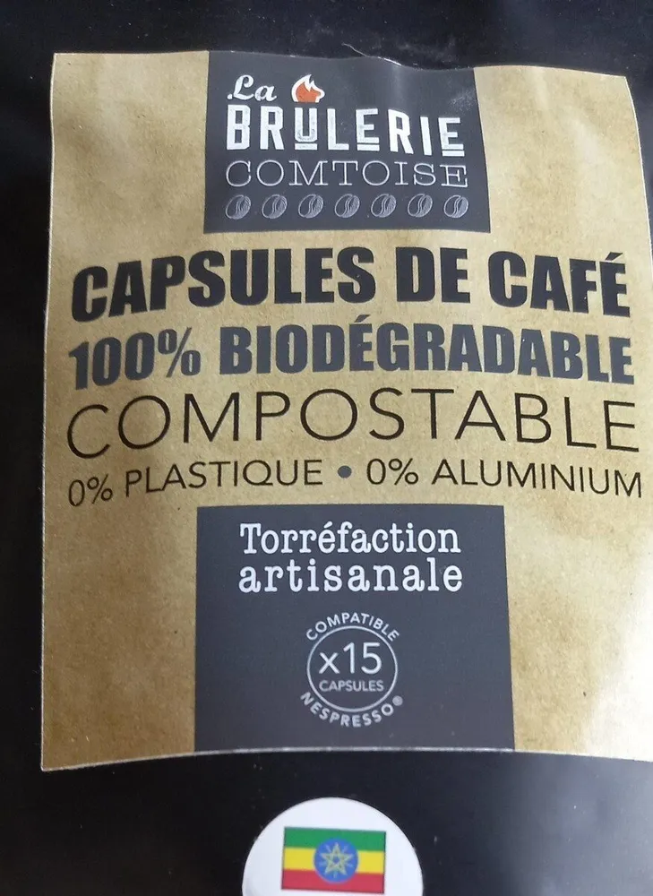 Capsules de café biodégradable