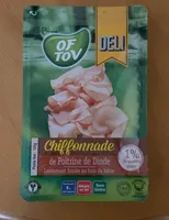 Chiffonnade de poitrine de dinde