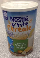P'tite céréale saveur noisette biscuit