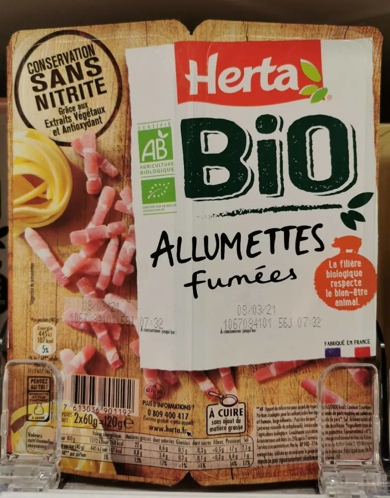 Allumettes fumées