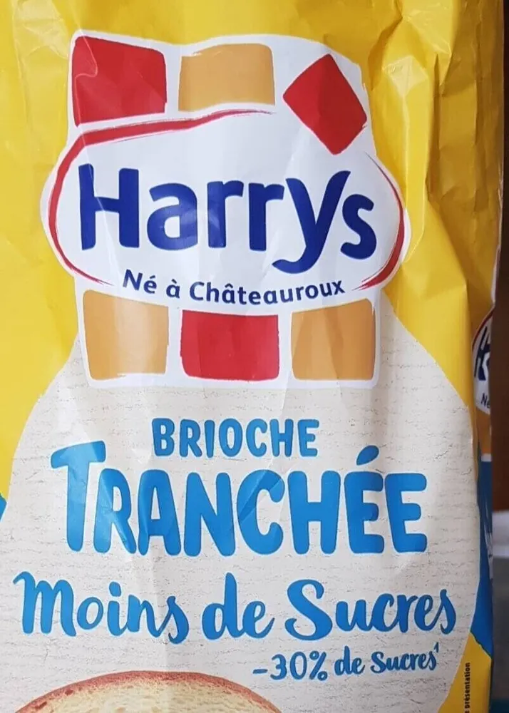 Brioche tranchée Moins de sucre