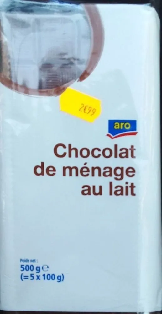 Chocolat de ménage au lait