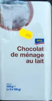 Chocolat de ménage au lait