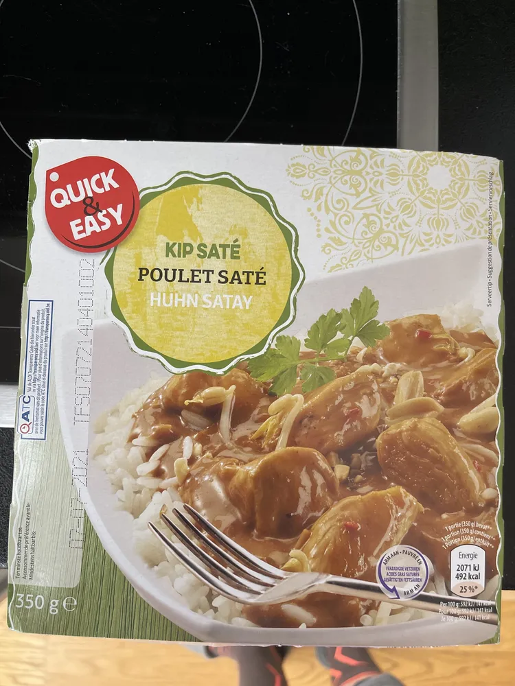 Poulet saté