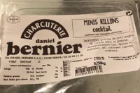 Mini rillons cocktail