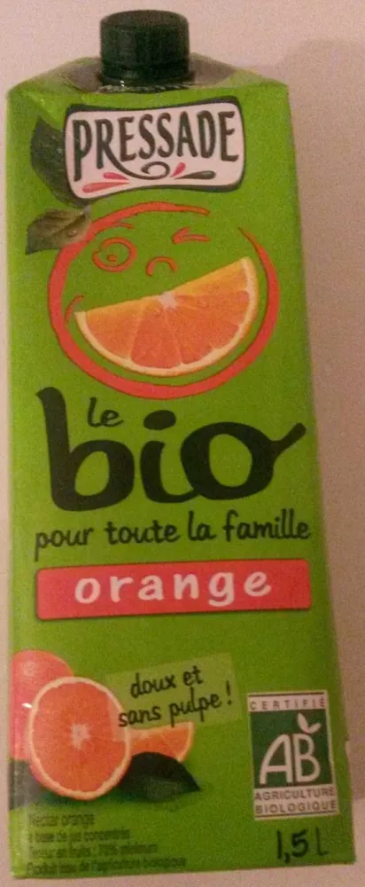 Le bio pour toute la famille - Nectar Orange