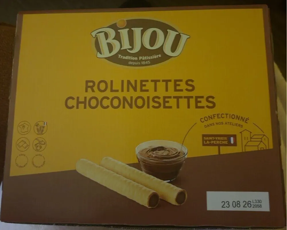 Rolinettes Choconoisettes