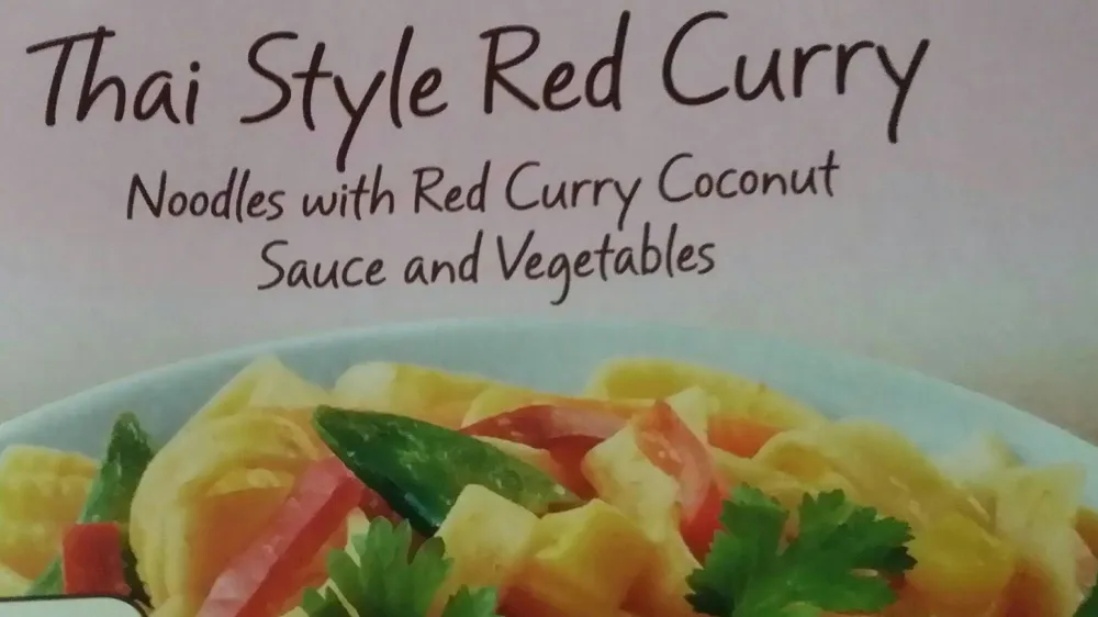 Thaï style curry rouge