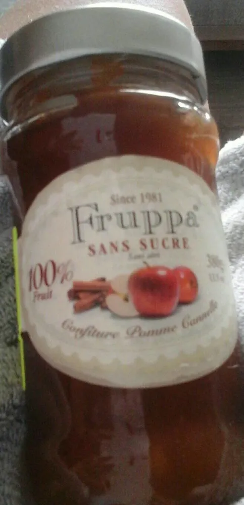 Confiture pomme canelle