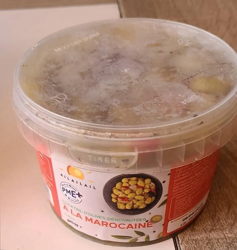 Cocktail d'olives dénoyautées