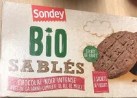 Sablés bio au chocolat