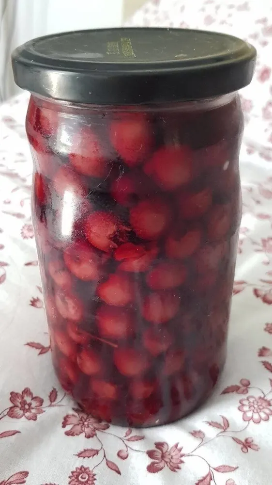 Cerises au sirop