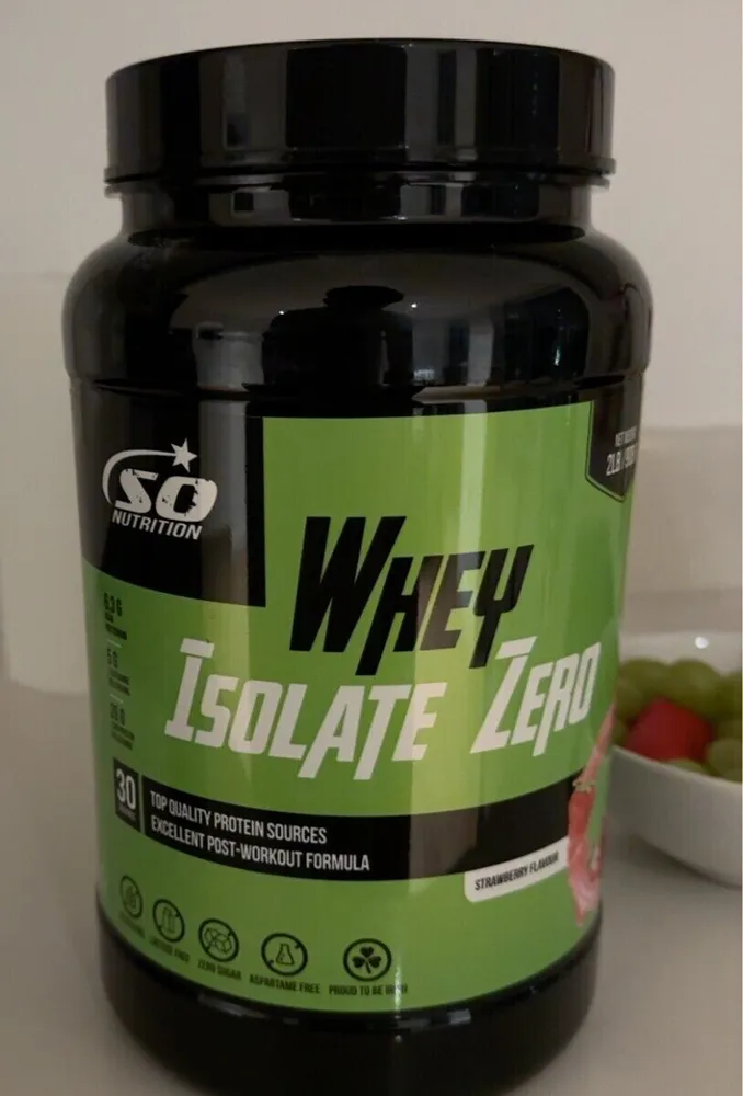 Isolate Whey Zero Strawberry
