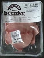 Chutes de jambon supérieur avec couenne