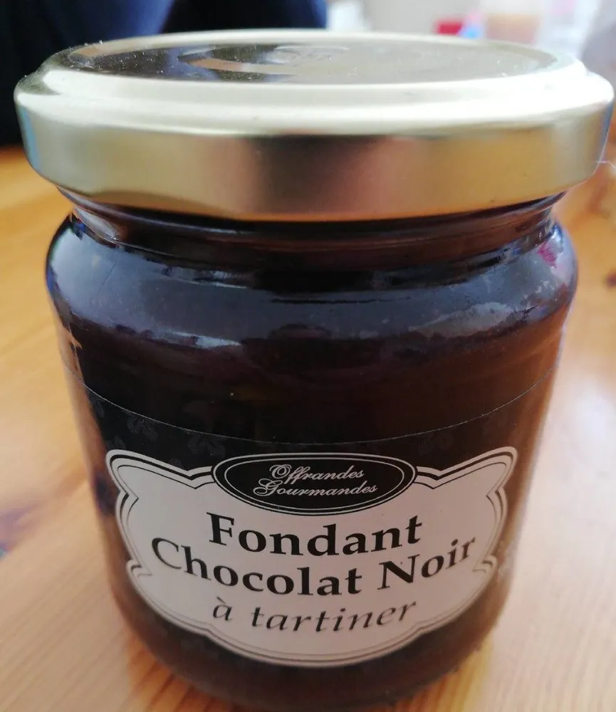 Fondant Chocolat Noir