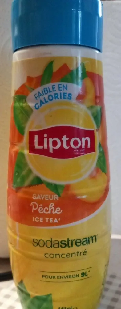 Lipton soda stream  concentré