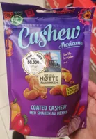 Cashew Mexicana Coated Cashew med smak av Mexico
