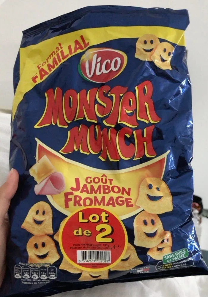 Monster munch jambon fromage