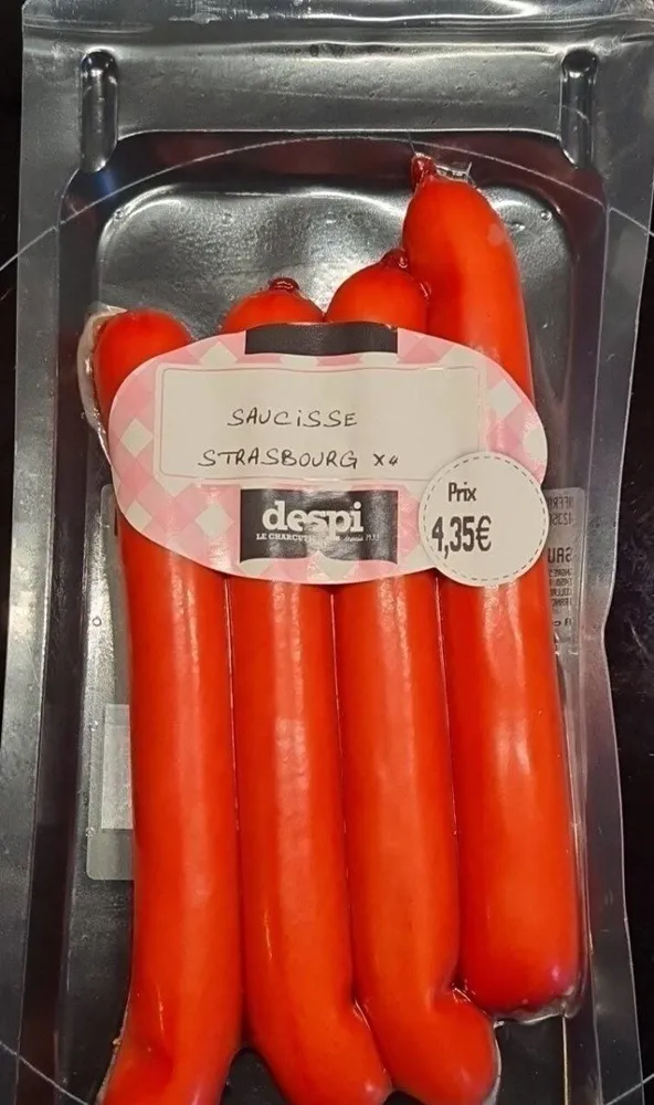 Saucisse de Strasbourg x4