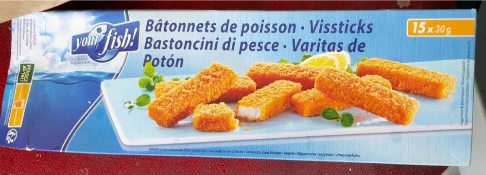 Bâtonnets de poisson