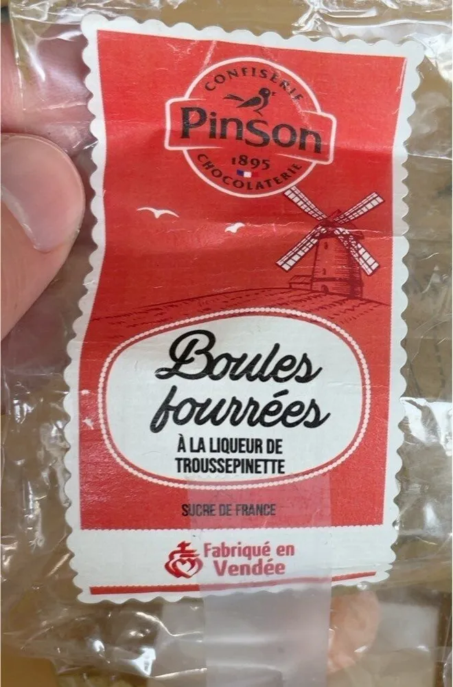 Boules fourrées a la lisueur de trouspinette