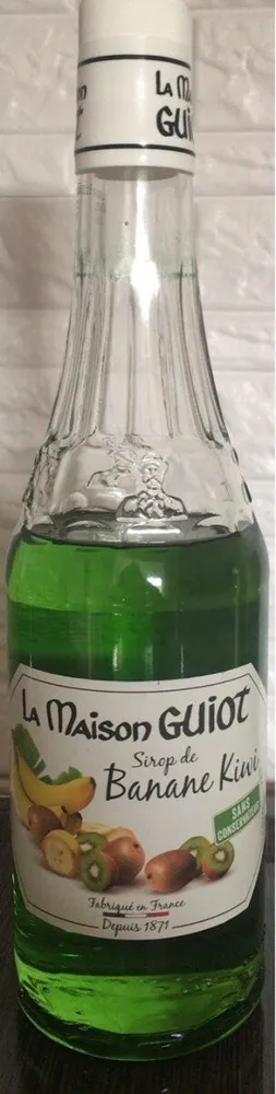 Sirop de banane kiwi