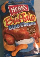 Buffalo Blue Cheese flavored cheese curls chips