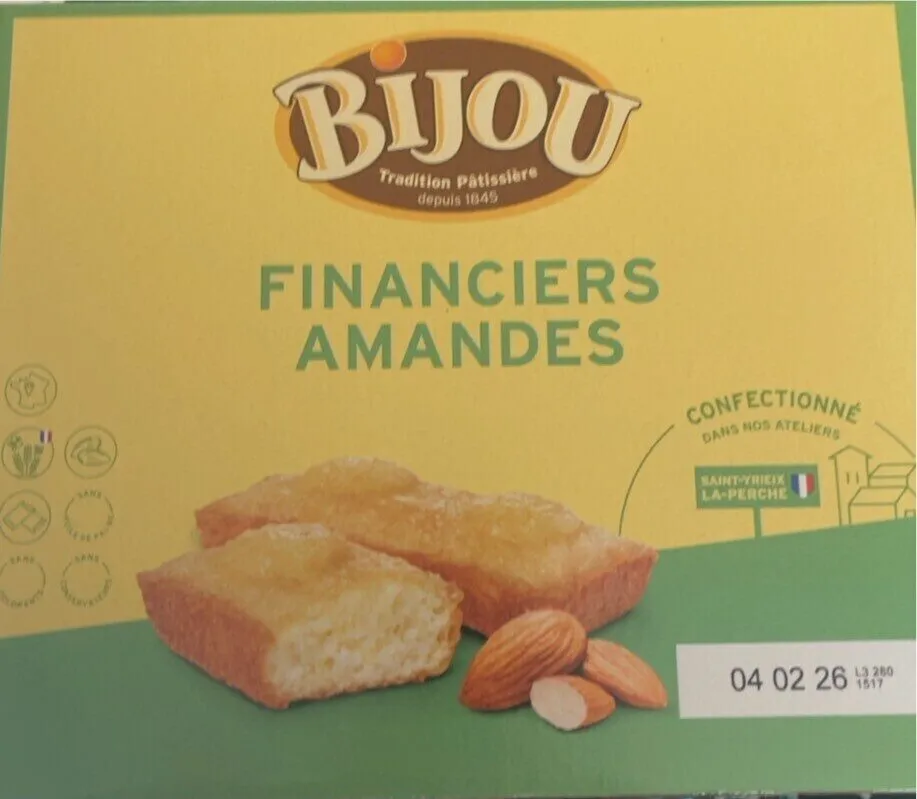 Financiers Amandes
