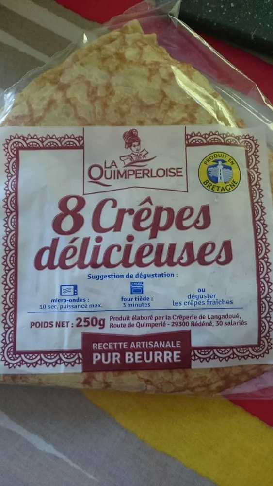 8 crêpes délicieuses
