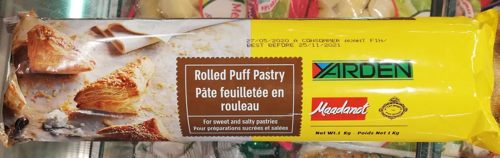 Rolled Puff Pastry