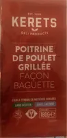 Poitrine de poulet grille