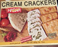 Cream crackers