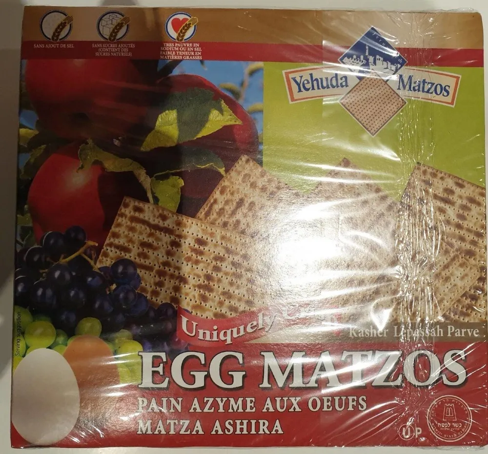 Pain azyme aux oeufs
