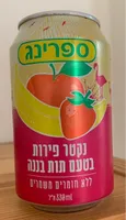 ספרינג תות בננה פחית