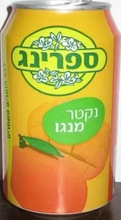 Spring Mango Nectar Can