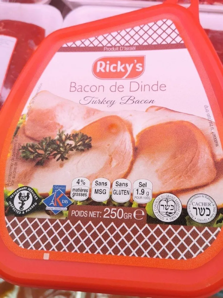 Bacon de dinde