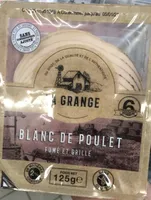Blanc de poulet fumé et grillé