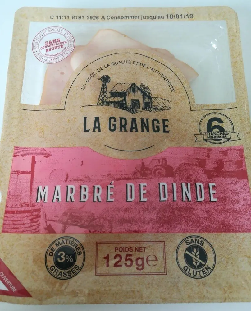 Marbré de dinde