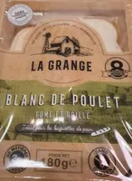 Blanc de poulet fumé et grillé