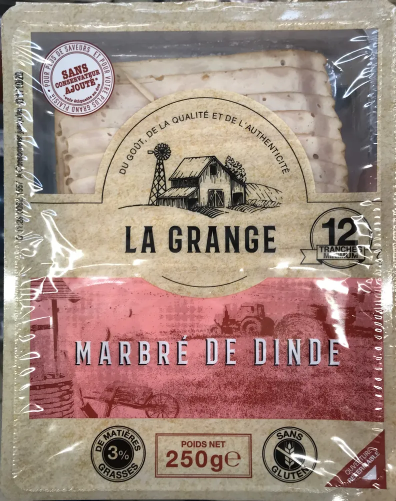 Marbré de dinde