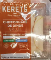 Chiffonnade de dinde grillée